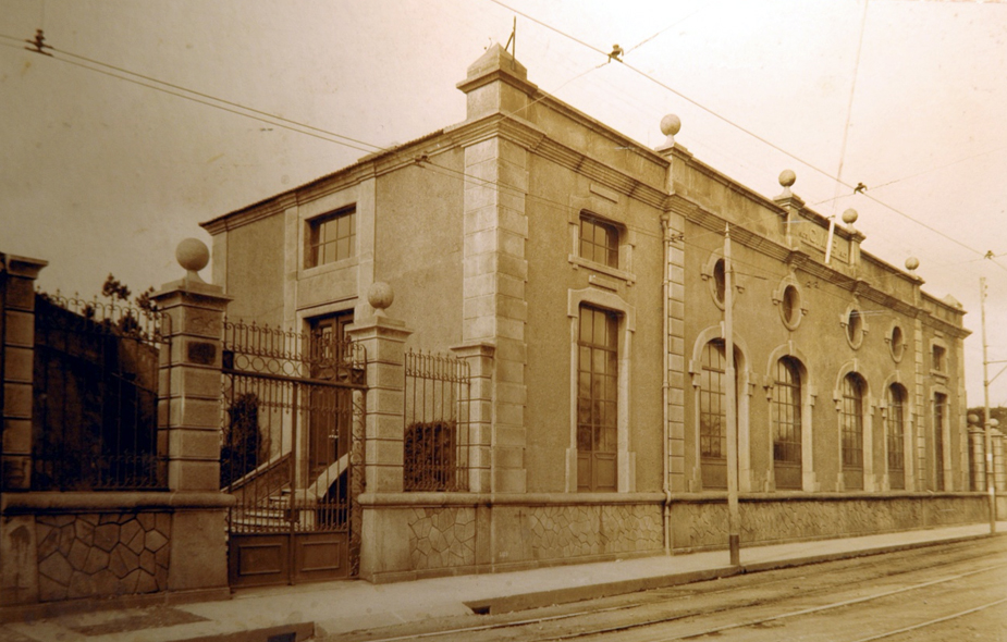 Central de Sobreiras, 1929. Arquivo Hist�rico da AEdP. 