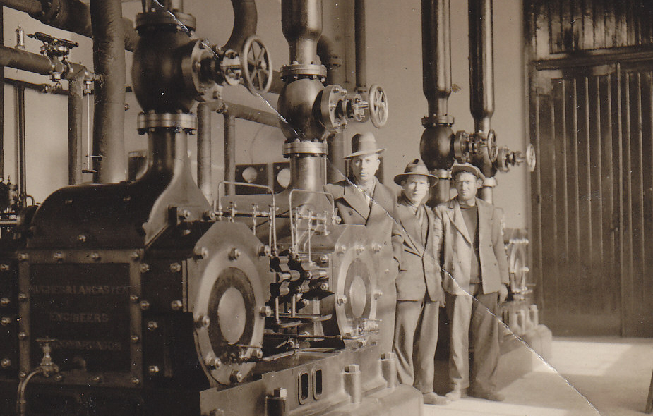 Casa das m�quinas da Central de Sobreiras, [s.d.]. Arquivo Hist�rico da AEdP.