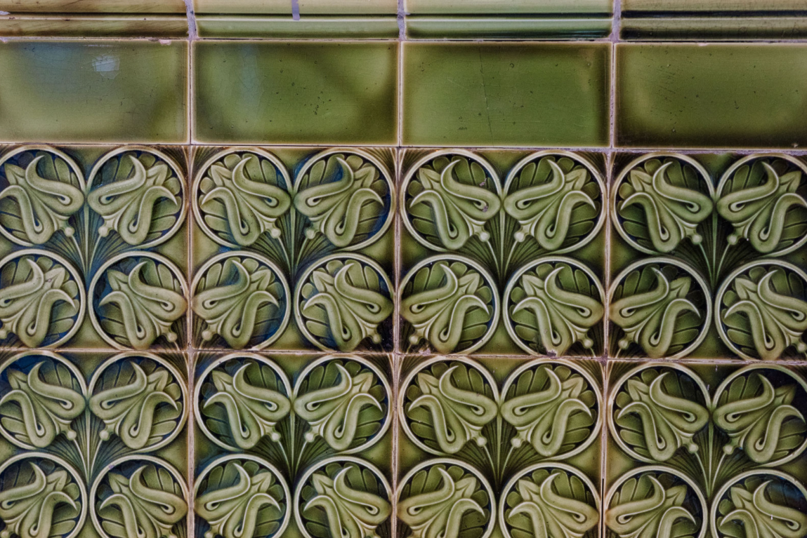 Painel de azulejo da Casa das M�quinas da Central de Sobreiras