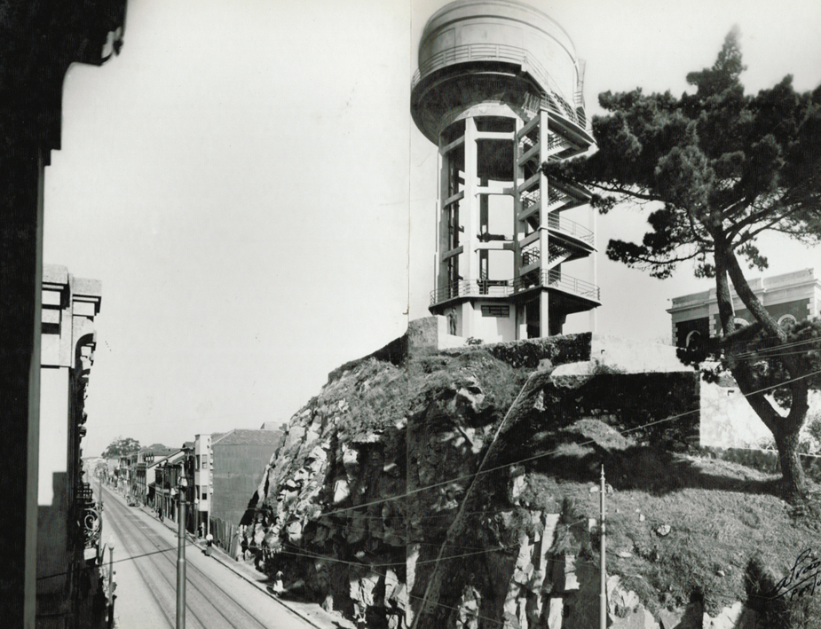 Reservat�rio-torre dos Congregados, 1938. Arquivo Hist�rico da AEdP. 