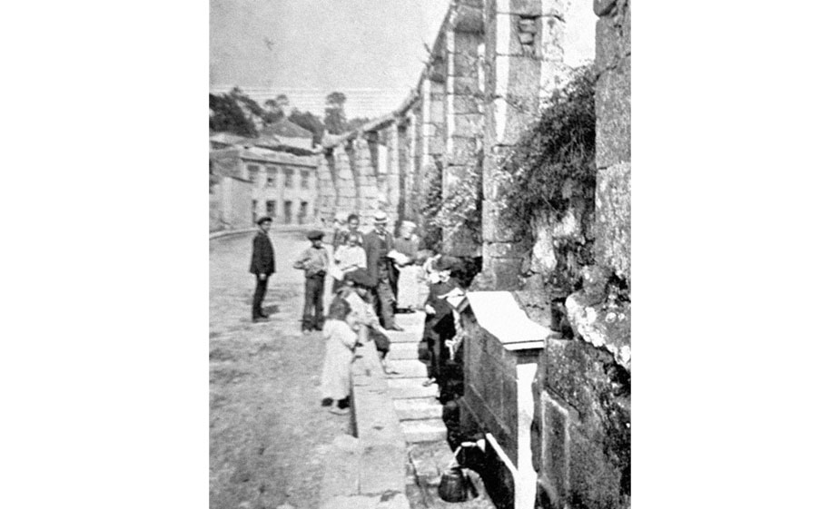 Fonte de Bonj�ia em 1908 