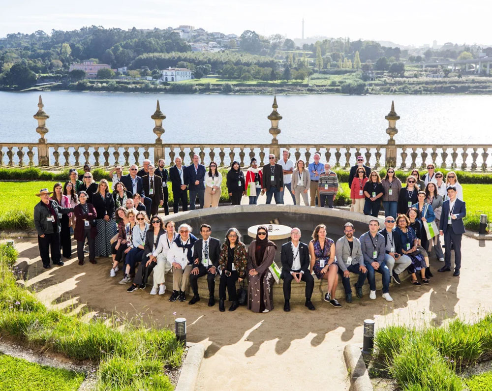 Fotografia do grupo da 5� confer�ncia no Porto 